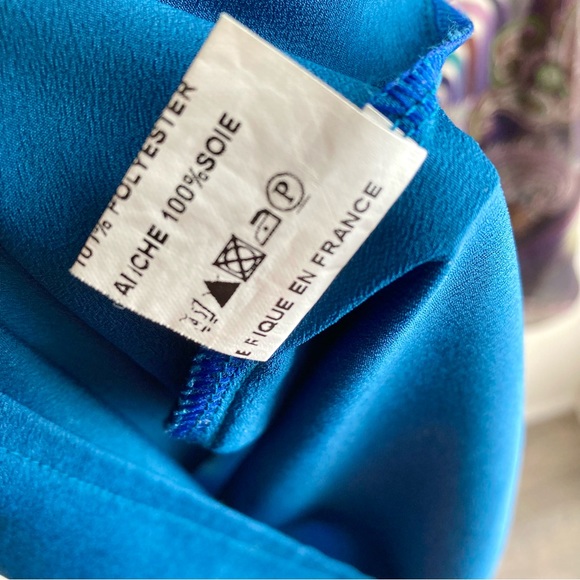 Amour de Pin Up Mathilda Silk Scarf Paisley Hem Robe Top/Dress Read Description - Picture 8 of 12